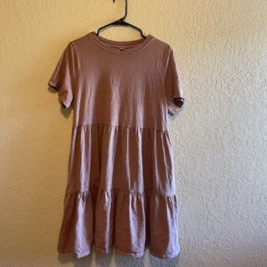Old navy tiered t shirt dress